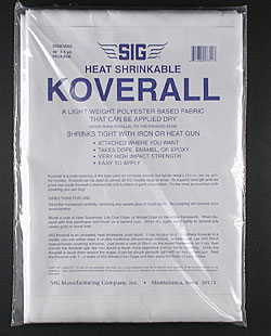 Sig Koverall White 48" x 5 yards